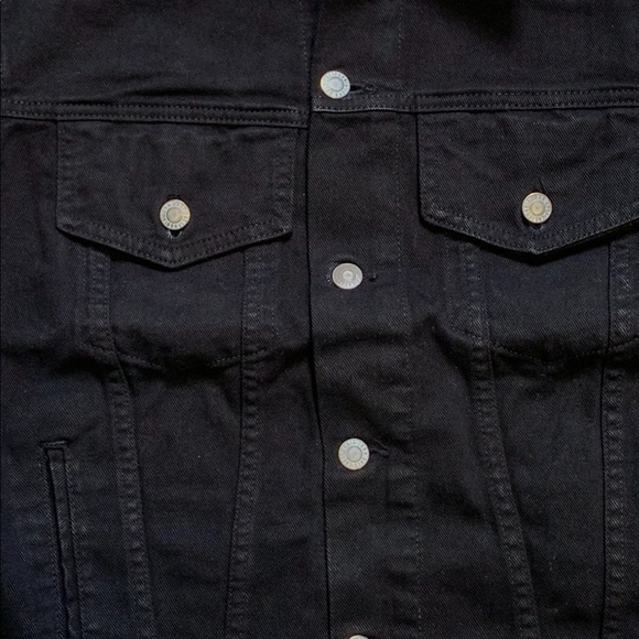 Bundle black denim jacket with Darling logo🌹👌 - Picture 3 of 4